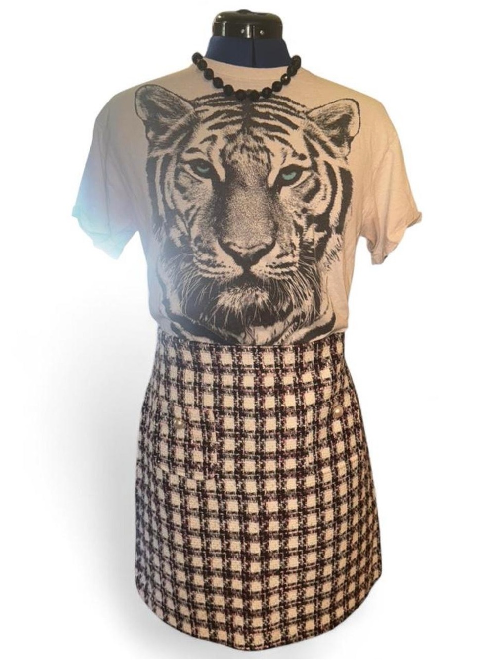 Maison d’Amélie Paris Tweed Mini Skirt | Parisian Old Money Style